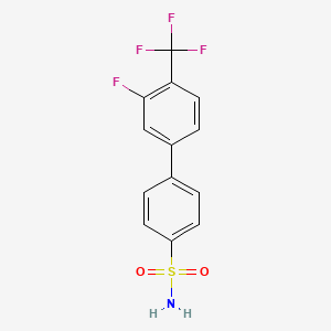 3'-Fluoro-4'-(trifluoromethyl)biphenyl-4-sulfonamide