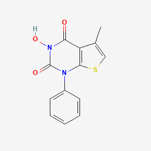 3-Hydroxy-5-methyl-1-phenylthieno[2,3-d]pyrimidine-2,4(1H,3H)-dione