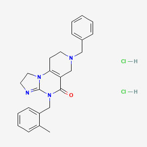 molecular formula C24-H26-N4-O.2Cl-H B560455 ONC-201 Dihydrochloride CAS No. 1638178-82-1