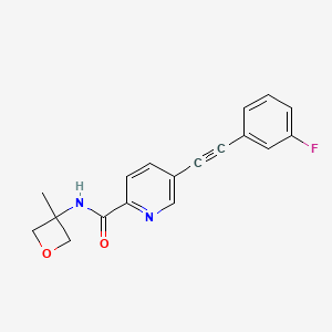 molecular formula C18H15FN2O2 B560468 ML254 CAS No. 1428630-86-7
