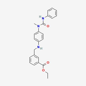 molecular formula C24H25N3O3 B560492 GN6958 CAS No. 1392278-32-8
