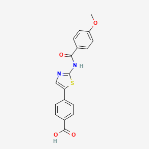 molecular formula C18H14N2O4S B560504 CK2 inhibitor 10 