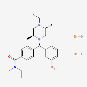 molecular formula C27H39Br2N3O2 B560506 BW373U86 dihydrobromide CAS No. 1174661-92-7