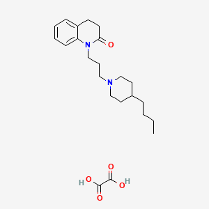 molecular formula C23H34N2O5 B560518 77-LH-28-1 Oxalate CAS No. 560085-12-3
