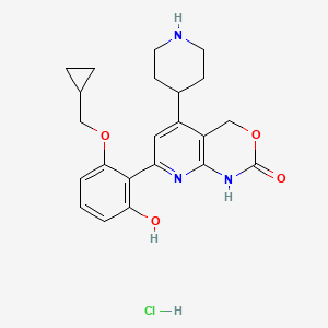 molecular formula C22H26ClN3O4 B560573 Ikk-IN-1 