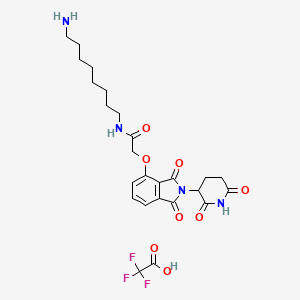 molecular formula C25H31F3N4O8 B560580 E3 ligase Ligand-Linker Conjugates 17 