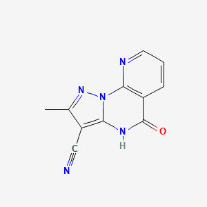 molecular formula C₁₁H₇N₅O B560595 Kdm4D-IN-1 CAS No. 2098902-68-0