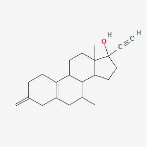 17-Ethynyl-7,13-dimethyl-3-methylidene-1,2,4,6,7,8,9,11,12,14,15,16-dodecahydrocyclopenta[a]phenanthren-17-ol