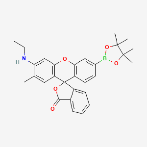 molecular formula C29H30BNO5 B560615 NucPE1 