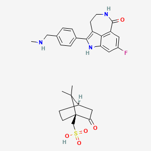 molecular formula C29H34FN3O5S B560620 Rucaparib Camsylate CAS No. 1859053-21-6