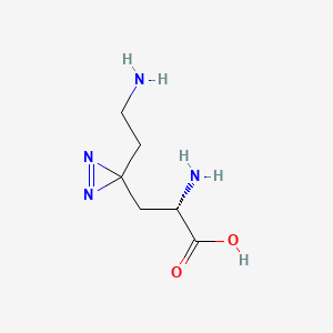 molecular formula C6H12N4O2 B560627 Photo-lysine 
