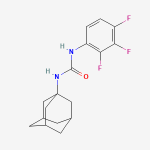 molecular formula C17H19F3N2O B560632 AU1235 