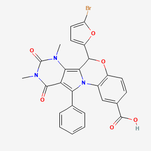 molecular formula C26H18BrN3O6 B560641 BPO-27 racemate CAS No. 1314873-02-3