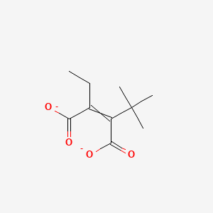2-Tert-butyl-3-ethylbut-2-enedioate