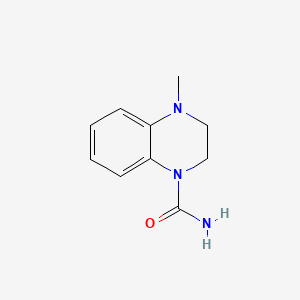 4-Methyl-3,4-dihydroquinoxaline-1(2H)-carboxamide