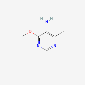 4-Methoxy-2,6-dimethyl-5-pyrimidinamine