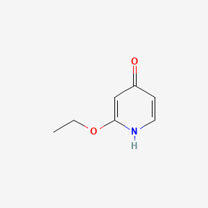 molecular formula C7H9NO2 B560704 2-Ethoxypyridin-4-ol CAS No. 102074-26-0