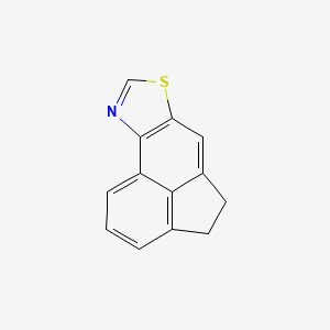 molecular formula C13H9NS B560716 4,5-Dihydroacenaphtho[5,4-d]thiazole CAS No. 108677-46-9