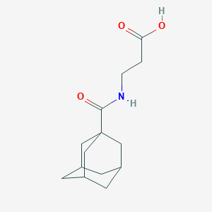 3-[(1-Adamantylcarbonyl)amino]propanoic acid