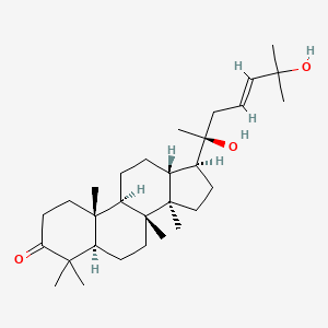 molecular formula C30H50O3 B560735 Isofouquierone CAS No. 100508-50-7