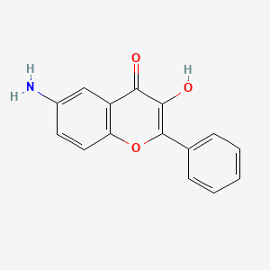 6-Amino-3-hydroxy-2-phenyl-chromen-4-one