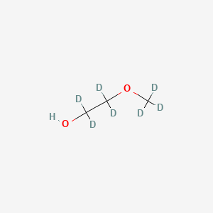 molecular formula C3H8O2 B560762 2-Methoxy-D3-ethanol-1,1,2,2-D4 CAS No. 108152-85-8