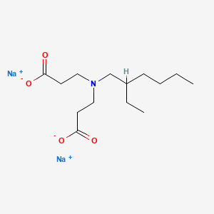 molecular formula C14H27NNaO4 B560792 CID 121513997 CAS No. 94441-92-6