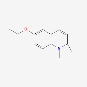 molecular formula C14H19NO B560803 6-Ethoxy-1,2,2-trimethyl-1,2-dihydroquinoline CAS No. 110951-55-8