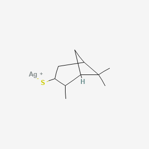molecular formula C10H17AgS B560809 EINECS 309-462-0 CAS No. 100335-18-0
