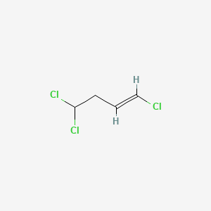molecular formula C4H5Cl3 B560813 1,4,4-Trichloro-1-butene CAS No. 101349-72-8