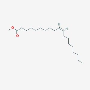 molecular formula C20H38O2 B560818 cis-10-Nonadecenoic acid, methyl ester 