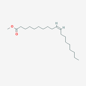 molecular formula C20H38O2 B560818 cis-10-Nonadecenoic acid, methyl ester CAS No. 19788-74-0