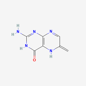 2-Amino-6-methylidene-5,6-dihydropteridin-4(1H)-one