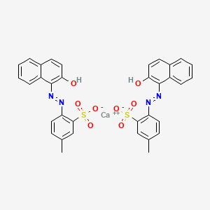 Calcium 2-((2-hydroxy-1-naphthyl)azo)-5-methylbenzenesulphonate