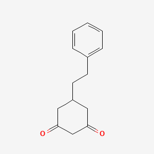 5-(2-Phenylethyl)cyclohexane-1,3-dione