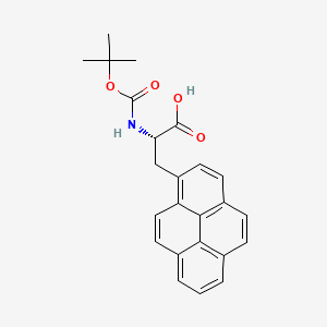 (S)-2-((tert-Butoxycarbonyl)amino)-3-(pyren-1-yl)propanoic acid