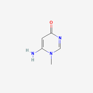 molecular formula C5H7N3O B560879 6-Amino-1-methylpyrimidin-4(1H)-one CAS No. 100516-75-4