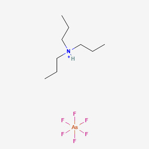 Hexafluoroarsenic(1-);tripropylazanium