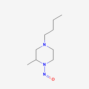 4-Butyl-2-methyl-1-nitrosopiperazine