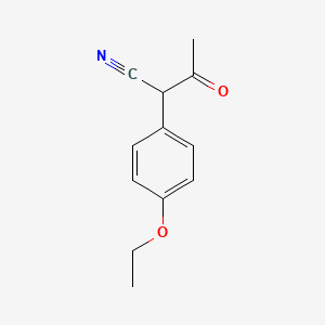 2-(4-Ethoxyphenyl)-3-oxobutanenitrile