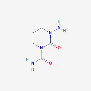 3-Amino-2-oxo-1,3-diazinane-1-carboxamide