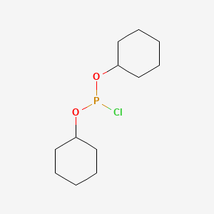 Chlorophosphonous acid dicyclohexyl ester