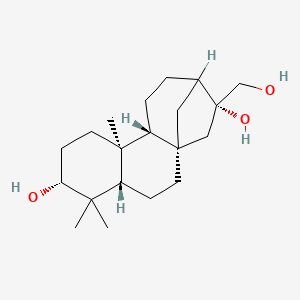 (1S,4S,6R,9S,10R,14R)-14-(hydroxymethyl)-5,5,9-trimethyltetracyclo[11.2.1.01,10.04,9]hexadecane-6,14-diol