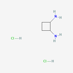 Cyclobutane-1,2-diamine;dihydrochloride