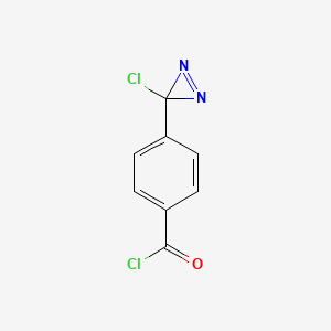 4-(3-Chloro-3H-diaziren-3-yl)benzoyl chloride