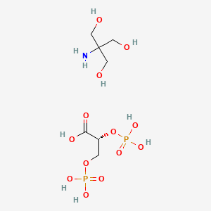 2-amino-2-(hydroxymethyl)propane-1,3-diol;(2R)-2,3-diphosphonooxypropanoic acid