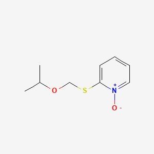 2-[(Isopropoxymethyl)sulfanyl]pyridine 1-oxide