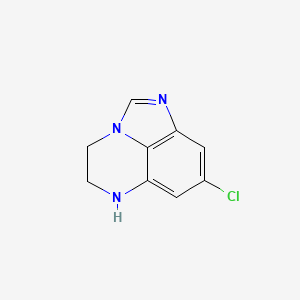 8-Chloro-5,6-dihydro-4H-imidazo[1,5,4-de]quinoxaline