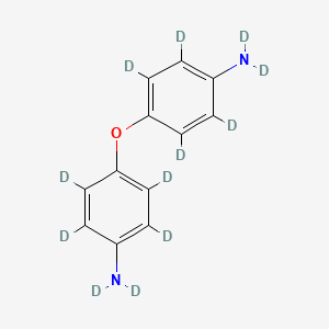 molecular formula C12H12N2O B561028 4,4'-Oxydianiline-d12 CAS No. 106426-62-4
