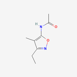 N-(3-Ethyl-4-methylisoxazol-5-yl)acetamide
